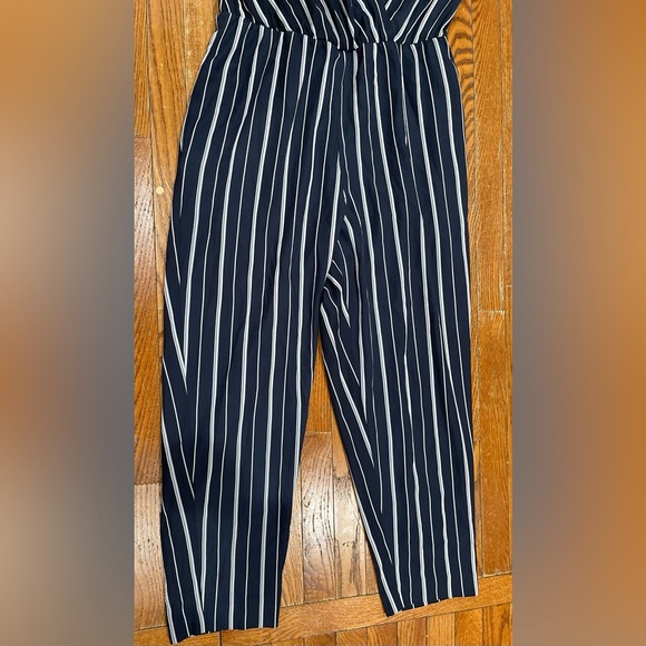 ECI Navy and White Striped Jumpsuit - Picture 5 of 16